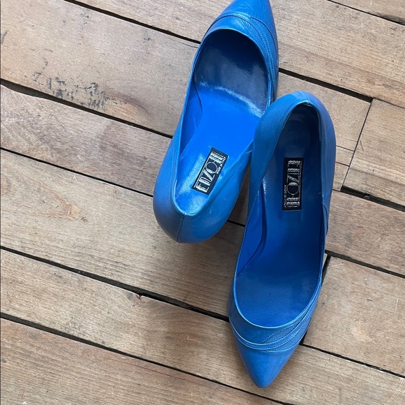 Vintage Italian Blue Heels🧢 - Picture 11 of 11